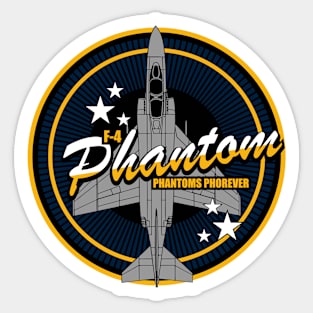 F-4 Phantom (Small logo) Sticker